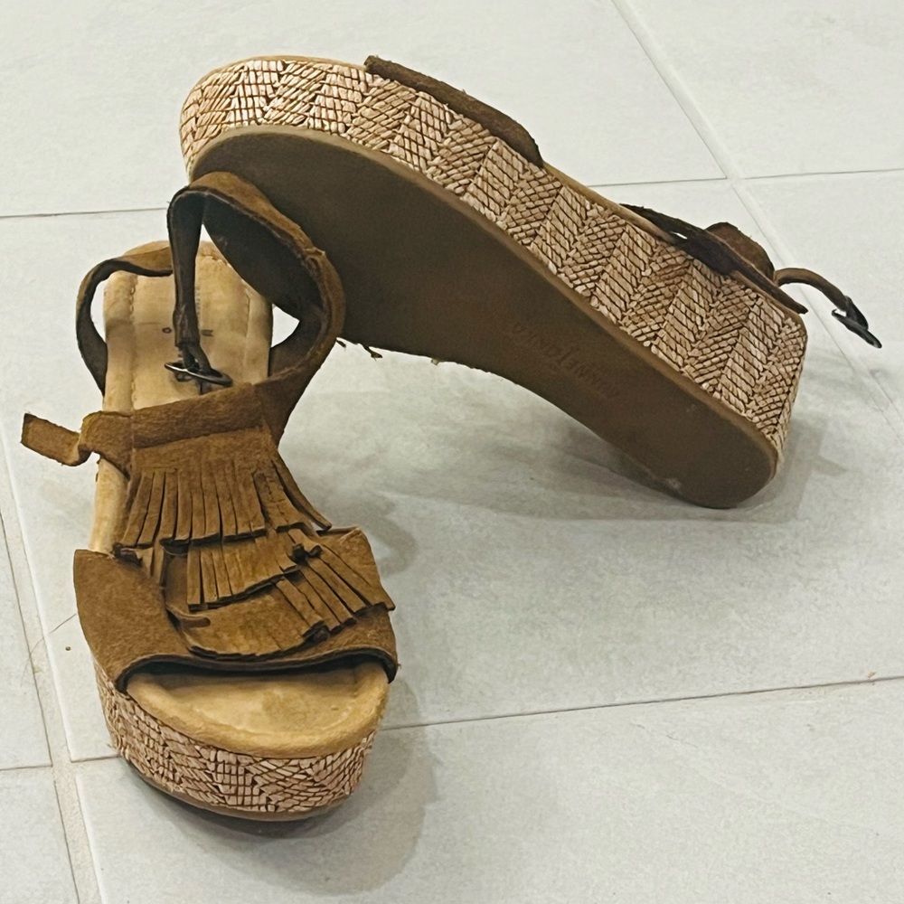 Suede Wedges